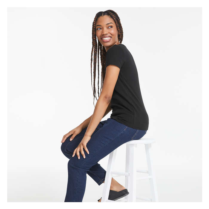 Women's Organic Cotton V-Neck Tee